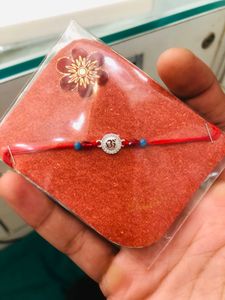 🕉️Pure Silver Thread Rakhi