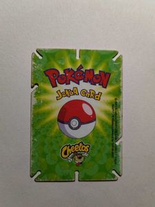 Cheetos Pokemon Jenga Card - TENTACRUEL