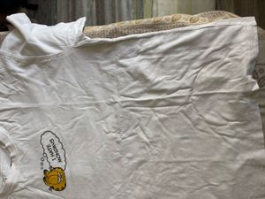 White Garfield "I Hate Mondays" T-Shirt