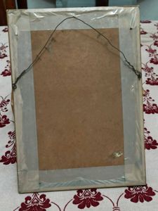 Framed Waterfall Landscape Painting