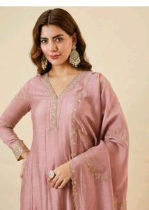 Elegant Pink Kurta Set with Dupatta