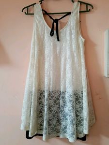 Off White net dress