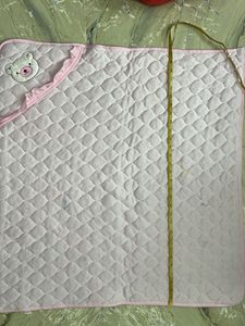 Cute Pink Quilted Baby Blanket wrapper