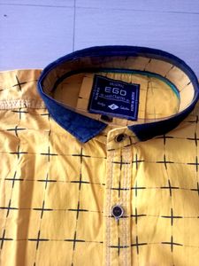 Mustard Mens Shirt 44size
