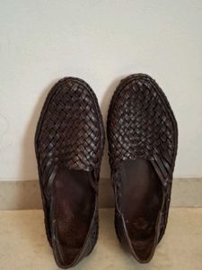 Woven Leather Shoes