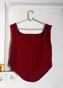 L size red corset 💋✨