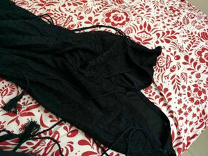 Elegant Black Halter Neck Maxi Dress