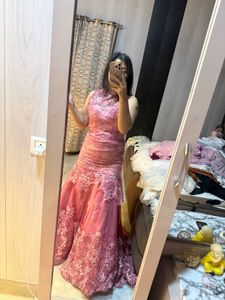 beautiful lace bridal gown🎀❤️🦋
