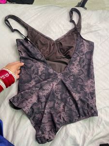 snake print bodysuit