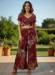 Floral Two-Piece Set