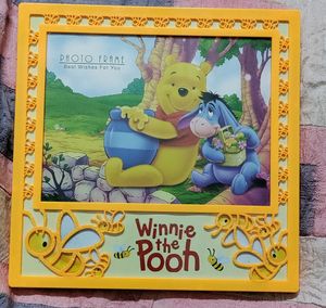 Winnie And Pooh Photo Frame.