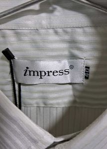 Striped Formal Shirt | Size M