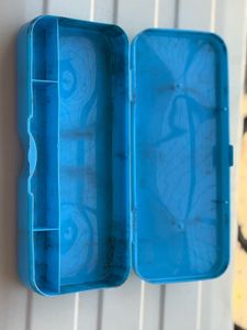 Durable Blue Pencil Case with Compartments