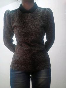 Winter Top Color Neck
