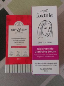 Dot & Key  + Foxtale Serum serums