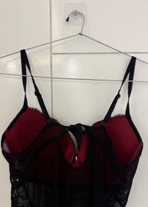 Sheer Black Babydoll Lingerie
