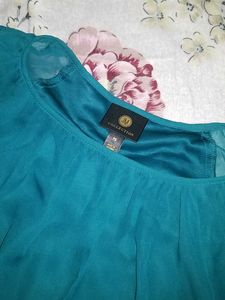❗ SALE ❗Elegant Teal Bell Sleeve Top