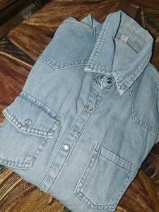 Classic Blue Denim Shirt