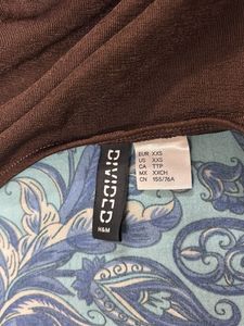 Brown Tie-Up Long Sleeve Top