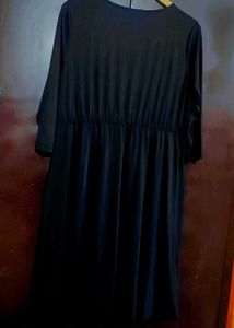Black⚫Elegant Embellished Dress For 38 Bust