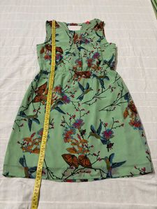 Floral Print A-Line Dress