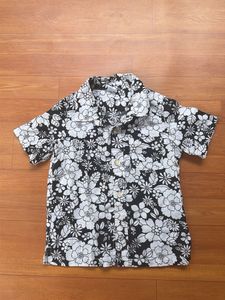 Men's Floral Print Short Sleeve Shirt