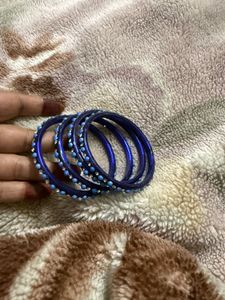Blue Bangles Set