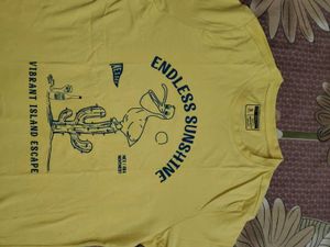 Yellow Graphic T-Shirt