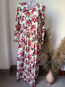 Beautiful Floral Maxi Dress
