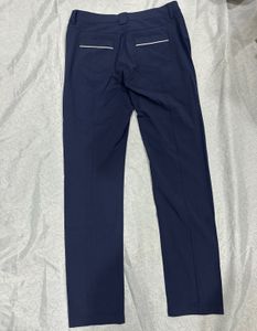 Adidas Original Navy Blue Slim Fit Sports Trousers