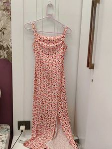 Chic Floral Print Maxi Dress
