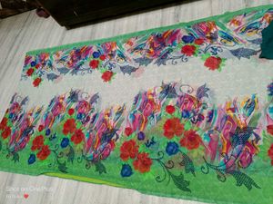 🇳🇿💫🎀Floral Print Saree