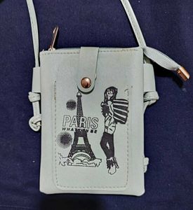 Mint Green Crossbody Pouch
