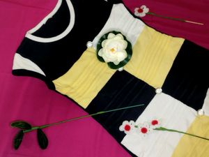 Colorblock Patchwork Top
