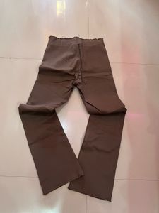 Flared Brown Pants