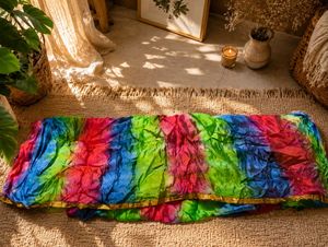 Multi-colour Vibrant Tie-Dye  Dupatta