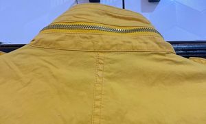 Yellow Cropped Jacket