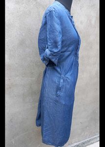 Blue Denim Kurta
