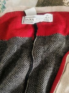 Dana Buchman Houndstooth Cardigan
