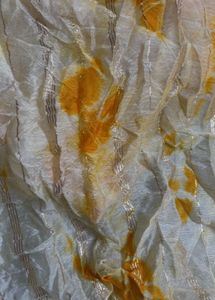 shibori Saree with Tie-Dye Print