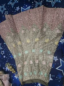 Sparkly Embellished Lehenga Skirt
