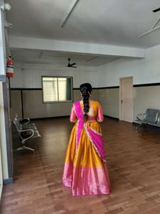 New Yellow &amp; Pink Lehenga Choli