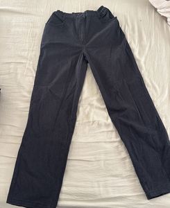 Dark Wash Wide Leg Pants