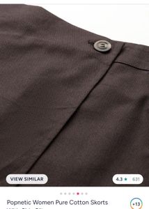 Stylish Brown Skort
