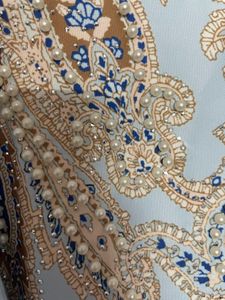 sky blue Chinese attire