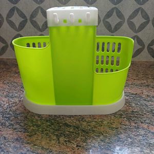 Green Cutlery Holder with Knife Slot (DEAL inside)
