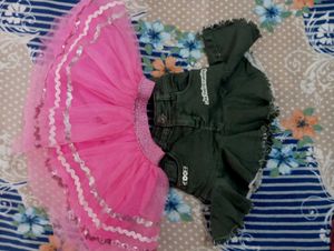 combo of girls skirt 1-2yr