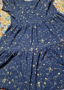 Starry Night Tiered Dress