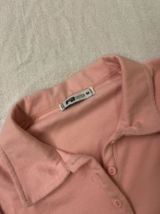 Baby Pink Cropped Top | FB Sister