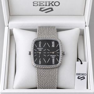 Seiko Square Green Dial Watch